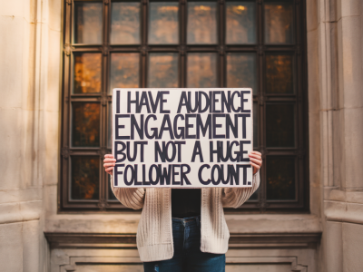 How to negotiate a sponsorship deal when you have audience engagement but not huge follower counts