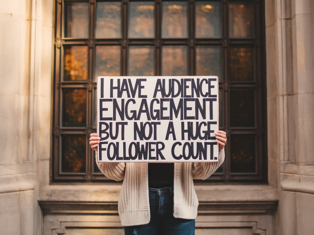 How to negotiate a sponsorship deal when you have audience engagement but not huge follower counts